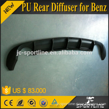 JC Sportline PU Rear Bumper Diffuser for Mercedes W207 Standard